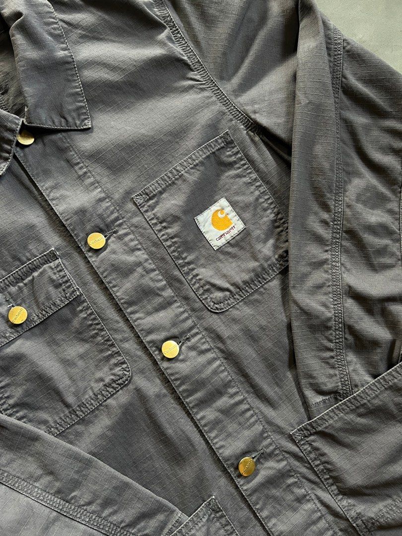 Carhartt Digger Coat (Category: Coats, Jackets and Outerwear) located in General Santos City (Dadiangas). Submitted by nofuckingli (Listing ID 1467459514, Image 2). Description: carhartt digger coat length: 28.5” width: 19.5” sleeve: 26.5” best fit: small to medium authentic mine: ₱1,200 claim: ₱1,350 (automatically yours).