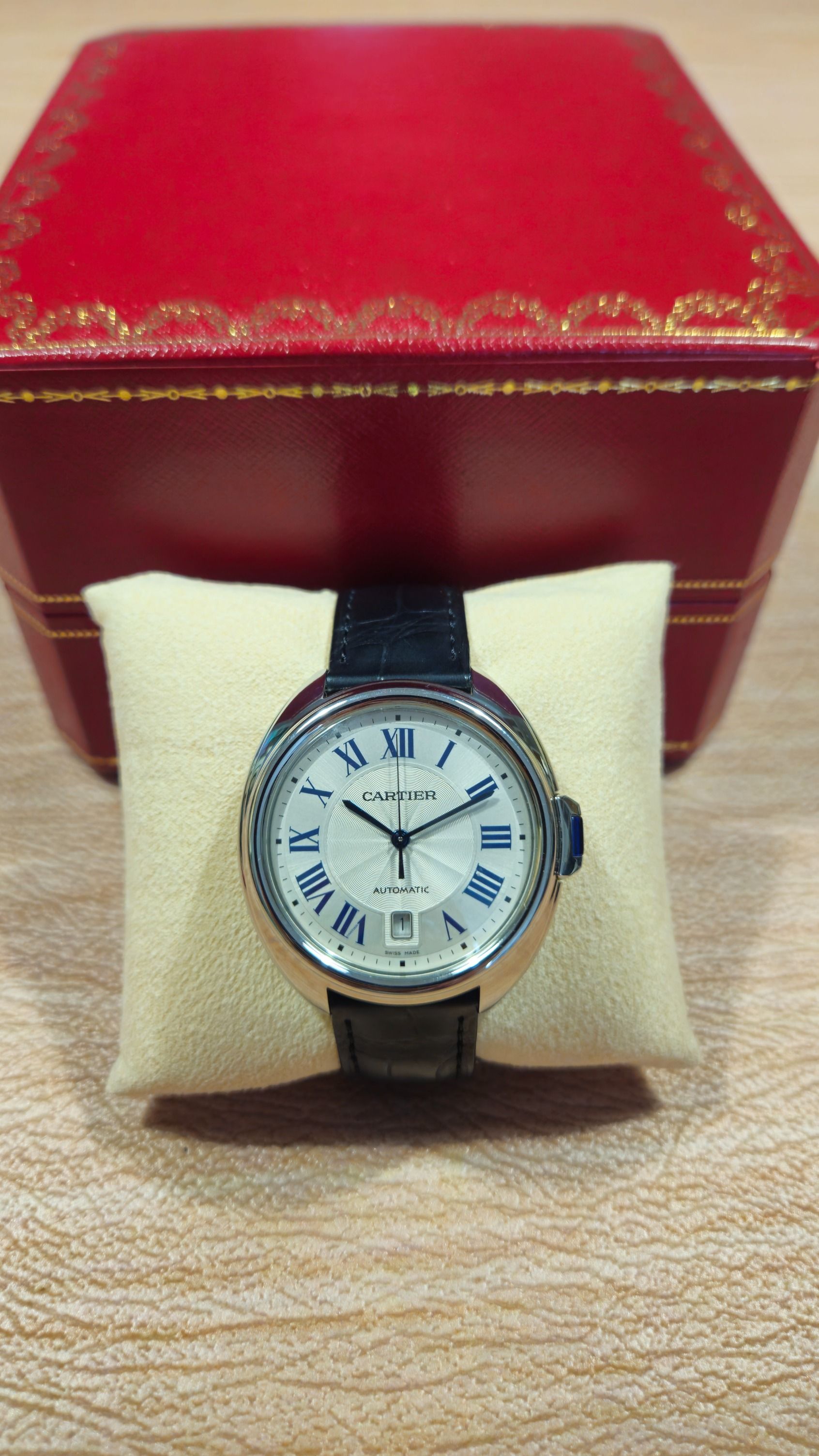 Cartier Clé de Cartier 40mm (Ref. 3850) | In-House 1847 MC | Serviced ...