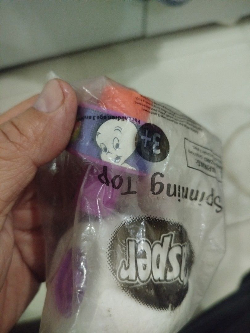 Casper the friendly ghost toy (Category: Interactive Toys) located in Quezon City. Submitted by toys_r_here (Listing ID 1467370036, Image 3). Description: GOOD FOR GIFT AND COLLECTION as is po Good condition First to pay gets the item pa check nalng sa pic yun condition pm me for questions ship pwede lalamove or jnt qc and marikina area.