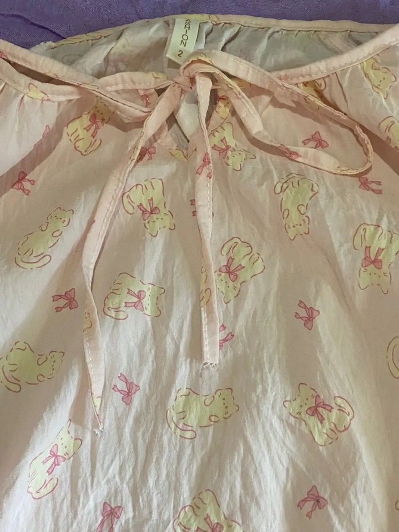 CAT DESIGN SOFT SLEEPWEAR (Category: Blouses) located in Masbate. Submitted by gurly_trifth26 (Listing ID 1467466925, Image 2). Description: SIZE: MEDIUM🌺 PRICE:65 LOCK75🌺 MOP:GCASH🌺 MOD:J&T(BUYER SHOULDERS SF)🌺 LOC:MASBATE,PLACER 🌺.