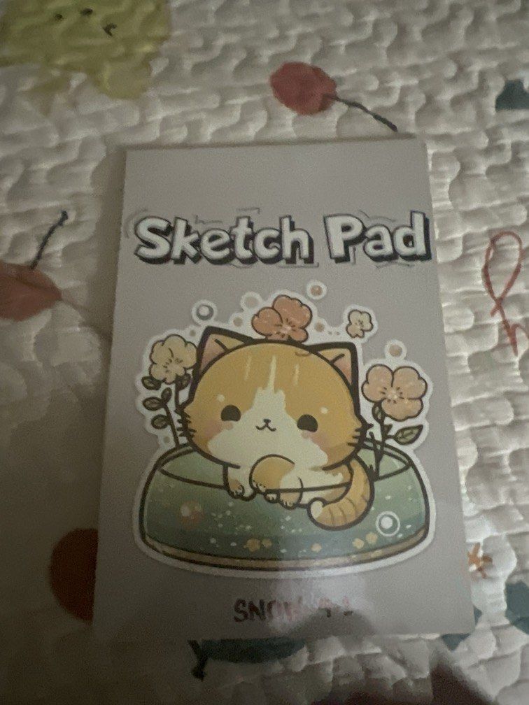 Cat sketch pad (Category: Other Stationery & Craft) located in Paranaque City. Submitted by arianem031087 (Listing ID 1467482115, Image 1). Description: .