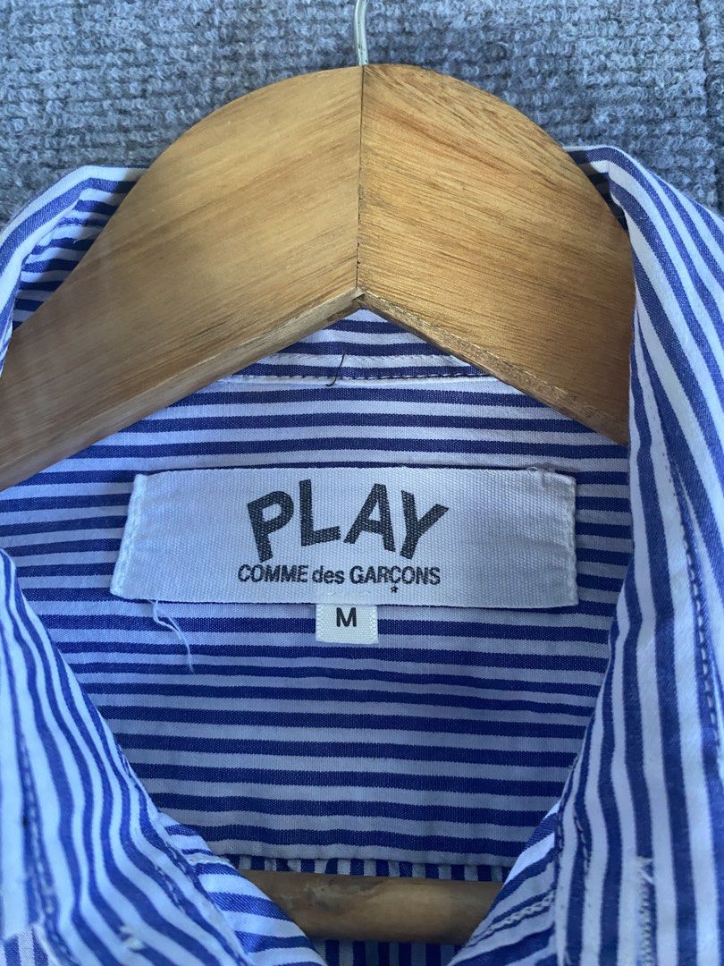 CDG PLAY (Category: Longsleeves) located in Tandag. Submitted by ChristianThrift (Listing ID 1467467744, Image 3). Description: CDG PLAY Excellent Condition 10/10 Color rate Size M Width 19 Length 26 No issues DM.