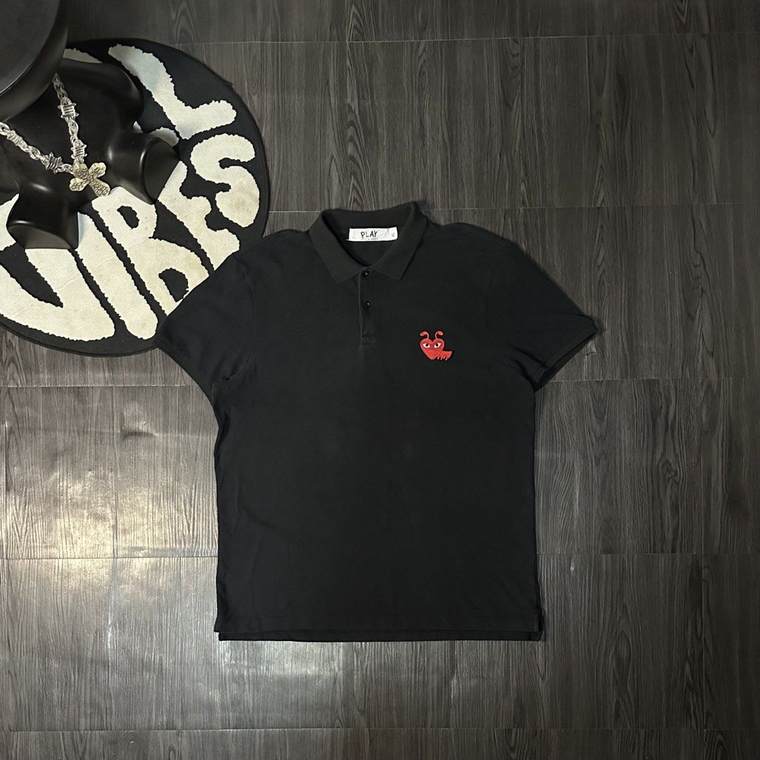 CDG PLAY POLOSHIRT (Category: Tshirts & Polo Shirts ) located in San Jose del Monte. Submitted by xanthrift2.0 (Listing ID 1467443632, Image 1). Description: .