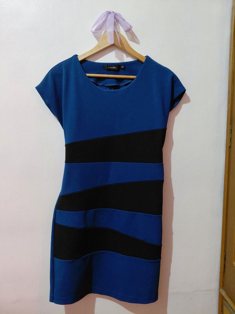 Celine Color Block Striped Dress (Category: Dresses) located in Tarlac. Submitted by wornwardrobe (Listing ID 1467600506, Image 1). Description: Thick fabric Belt accent at the back Kindly note that all items are stored at my parents' house and not on hand. Retrieval takes up to 2 weeks before shipping. Please purchase only if you're okay with the wait. Message me to check the next available shipping date! Thank you!.