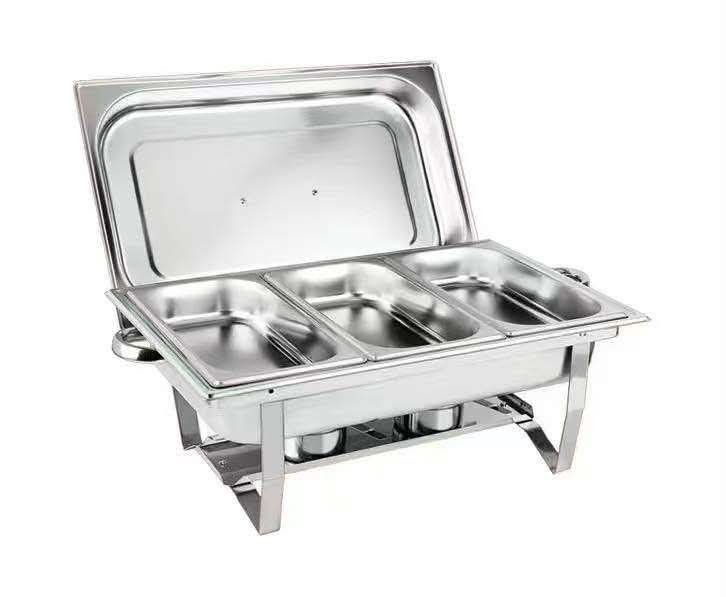 Chafing dish (Category: Food Organization & Storage) located in Manila. Submitted by saguittarian06 (Listing ID 1467442685, Image 3). Description: one two three.