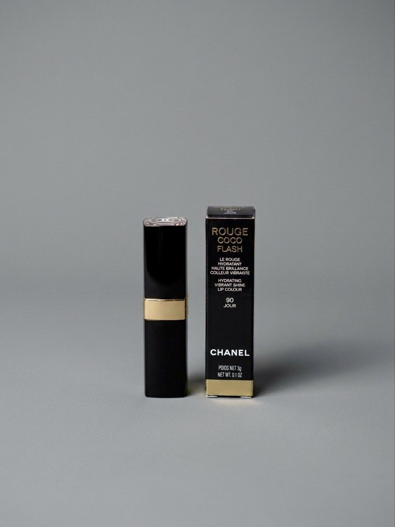 Chanel Rouge Coco Flash 90 Jour (Category: Makeup) located in Manila. Submitted by msjanica (Listing ID 1467539819, Image 1). Description: - good condition. - 100% guaranteed authentic. - comes with original box | full size. - no paperbag | swatched and medjo natamaan lang sya ng takip pero all goods. 📍Location: Pandacan, Manila. — can ship nationwide via j&t (shipping fee to be shoulder by the buyer).