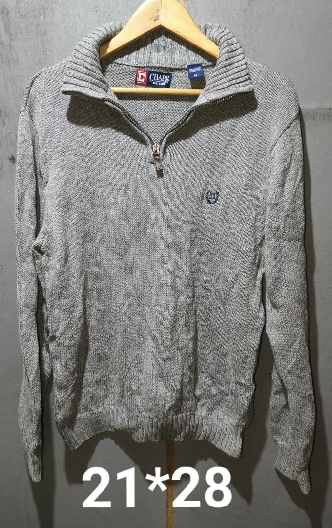 CHAPS RALPH LAUREN QUARTER ZIP (Category: Luxury Apparel) located in Makati City. Submitted by updownthrift (Listing ID 1467571617, Image 1). Description: NO ISSUE NEED WASH.