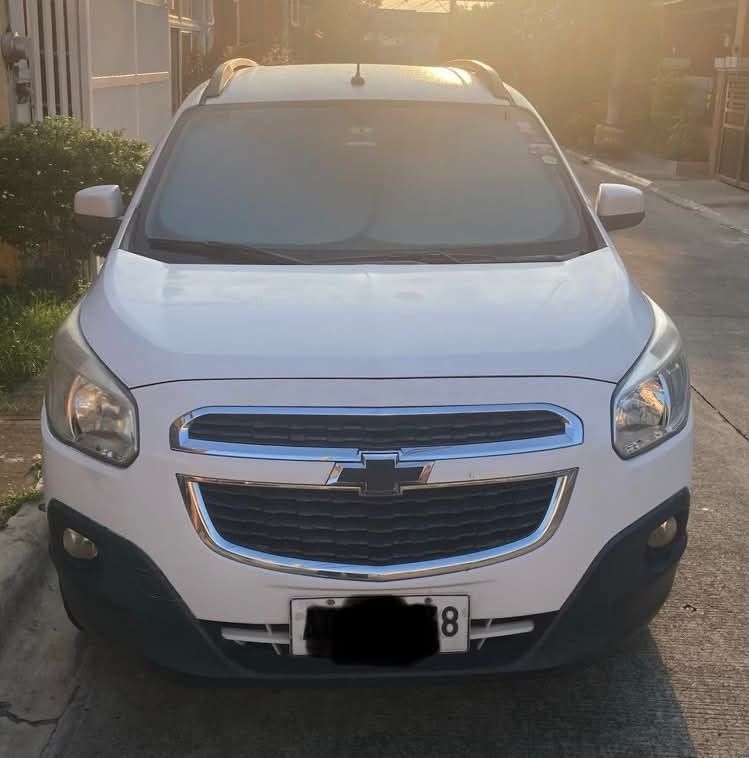 Chevrolet Spark spinchevywhite Auto (Category: Used Cars) located in Quezon City. Submitted by charchartindahan (Listing ID 1467383803, Image 2). Description: Chevrolet October 2014 Spin Chevy White Gas A/T 1.5 LTZ 6speed mileage - 167,700 Upgraded Good condition Reason of selling - buying new car Asking price - 300k negotiable.