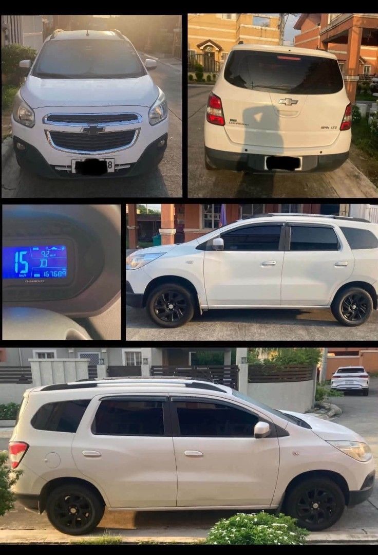 Chevrolet Spark spinchevywhite Auto (Category: Used Cars) located in Quezon City. Submitted by charchartindahan (Listing ID 1467383803, Image 1). Description: Chevrolet October 2014 Spin Chevy White Gas A/T 1.5 LTZ 6speed mileage - 167,700 Upgraded Good condition Reason of selling - buying new car Asking price - 300k negotiable.