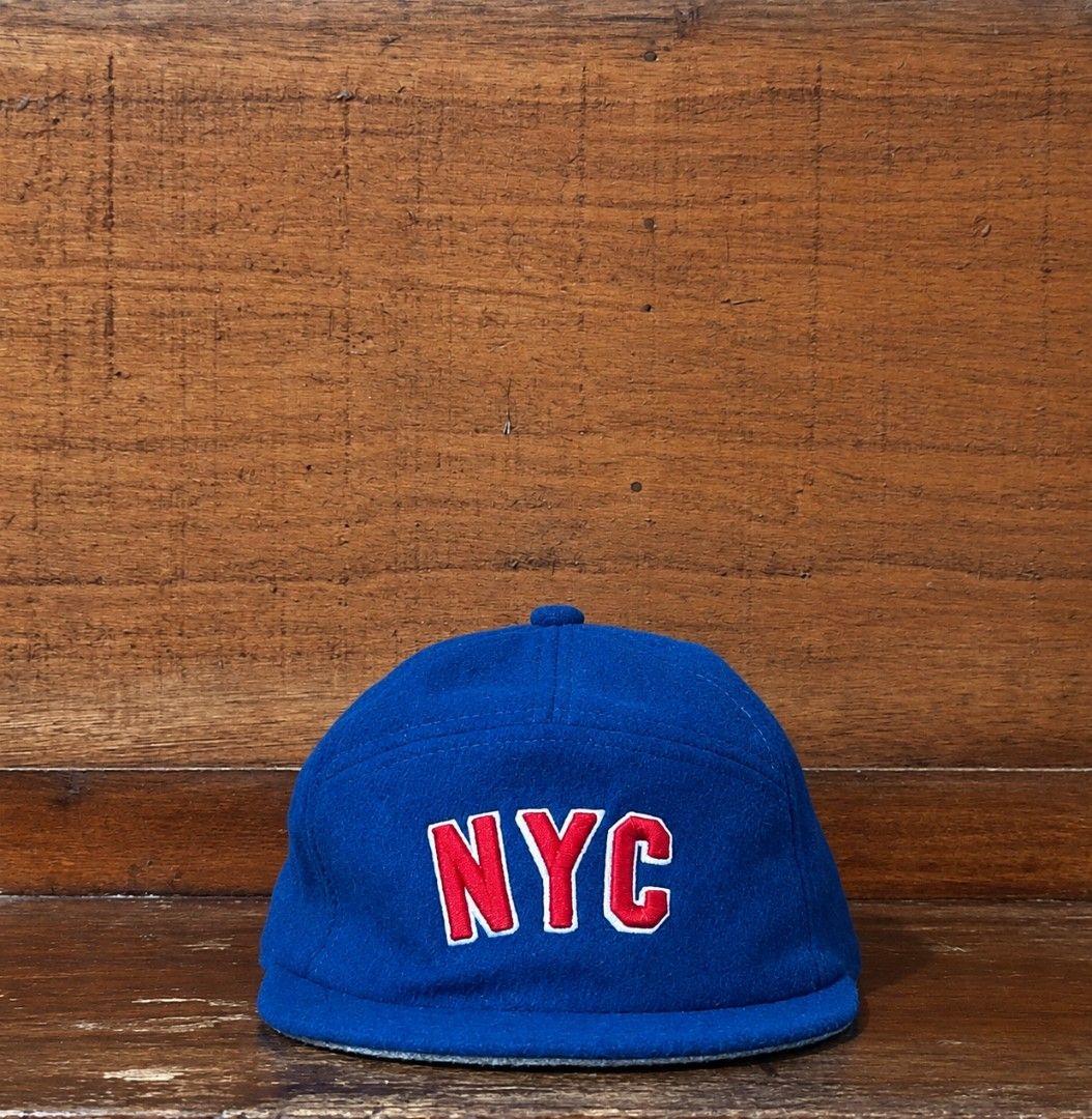 Chocoolate NYC Script Vintage style 7 Panel Cap (Category: Caps & Hats) located in Santa Cruz. Submitted by gabrielfoliente (Listing ID 1467541503, Image 1). Description: Fresh from USA Chocoolate NYC Script Vintage style 7 Panel Cap (Like new) Limited Release Chocoolate brand (Sister company of BAPE) Size:ONE SIZE FITS ALL(Stretchable) Color:Blue and Red Color rate:10/10 Condition: 10/10 You get what you see 1500(negotiable)+shipping fee mura Co