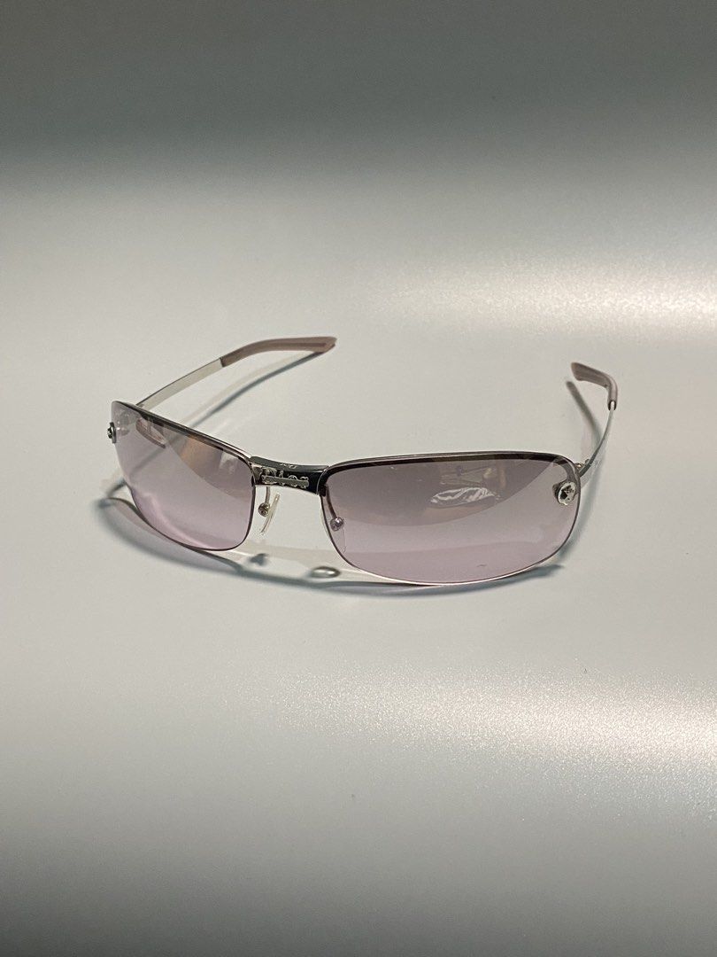 Christian Dior Adiorable 3 Rose Pink (Category: Luxury Accessories) located in Manila. Submitted by retrogang (Listing ID 1467506579, Image 3). Description: - Rimless Shield Frame - Star Rivets - Star Screws - Good as New Condition - With Original Hardcase.