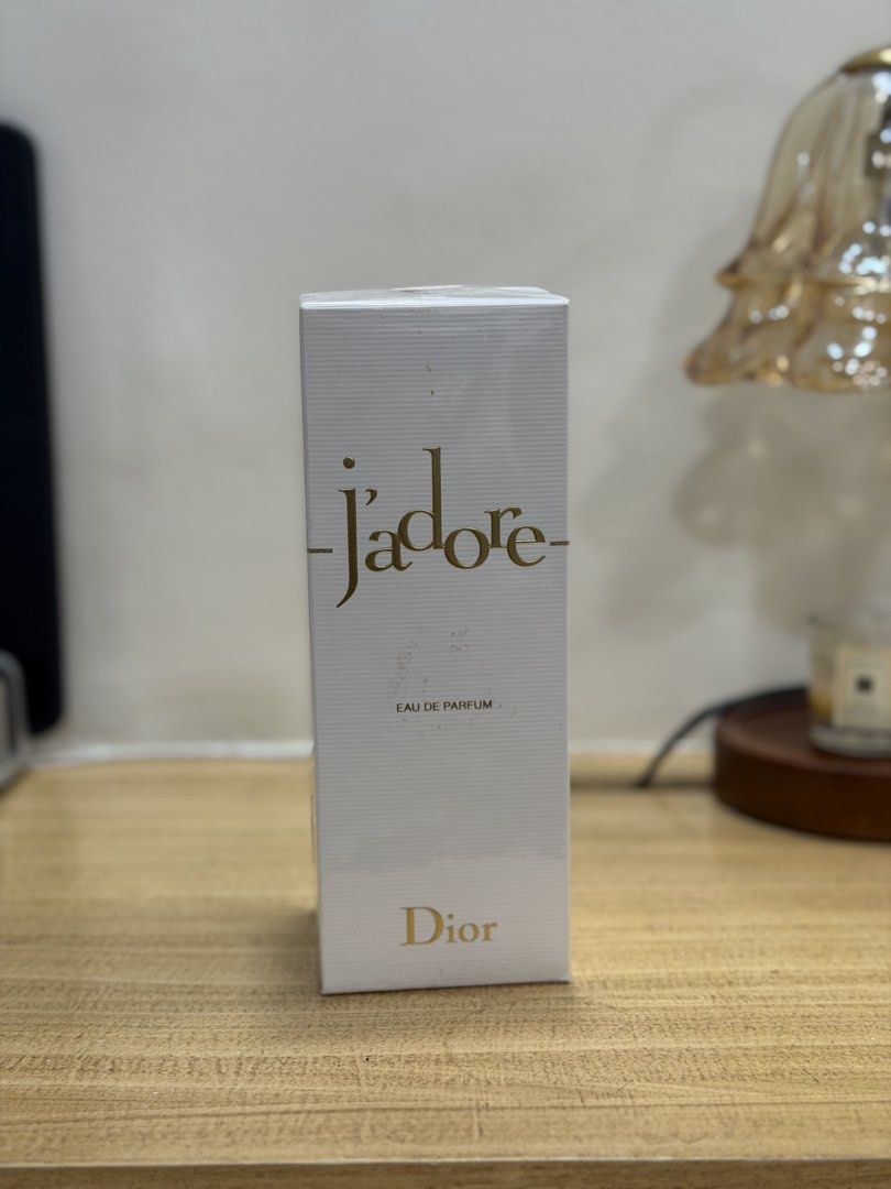 Christian Dior J'adore Eau de Parfum (Category: Fragrance & Deodorants) located in Angono. Submitted by hermintkyle (Listing ID 1467410386, Image 1). Description: - 100% Authentic Christian Dior J'adore Eau de Parfum - Brand new and factory-sealed in original plastic wrapping - Standard retail packaging with official CD logo sticker on top - Unopened and unused, perfect for gifting or personal use.
