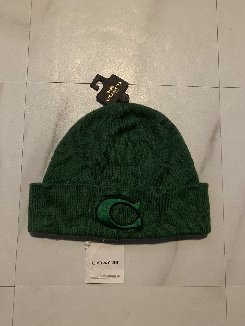 COACH BEANNIE WITH HANG TAG (Category: Beanies) located in Siniloan. Submitted by daily_drip (Listing ID 1467404973, Image 1). Description: .