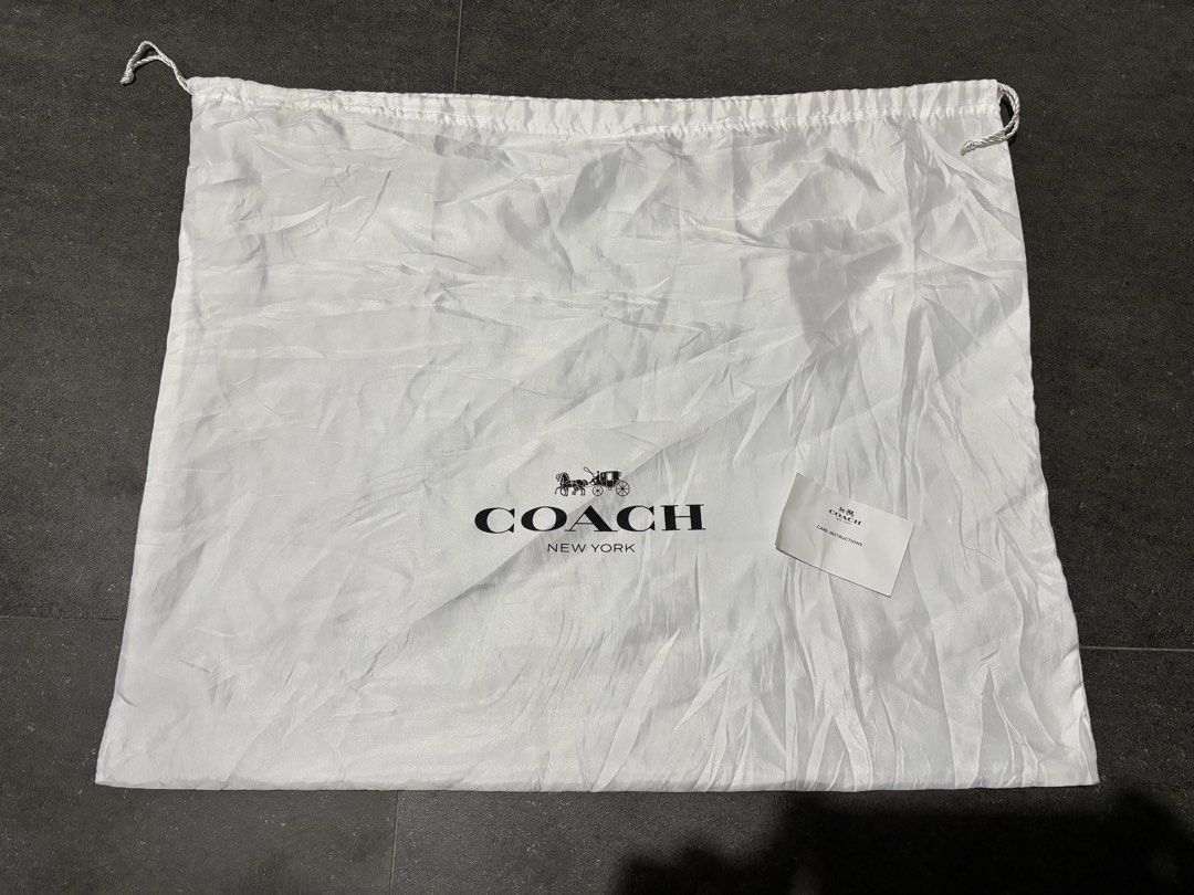 Coach Dust Bag - 23x19 inches (Category: Luxury Accessories) located in Kabacan. Submitted by kjfmcollectionph (Listing ID 1467412851, Image 1). Description: .