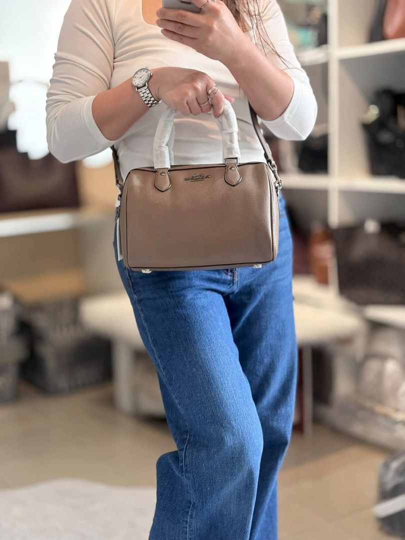 Coach Rowan Satchel (Category: Cross-body Bags) located in Quezon City. Submitted by bagsboutiqueph (Listing ID 1467491231, Image 3). Description: LAST PRICE POSTED. LIMITED STOCKS! BRANDNEW WITH INCLUSIONS. COLOR MAY SLIGHTLY VARY IN ACTUAL DUE TO LIGHTING AND CAMERA SETTING. OTHER PHOTOS WILL BE SEND DURING PURCHASE AND FOR SURE BUYERS ONLY. WHEN IN DOUBT, DO NOT ORDER. THANK YOU..