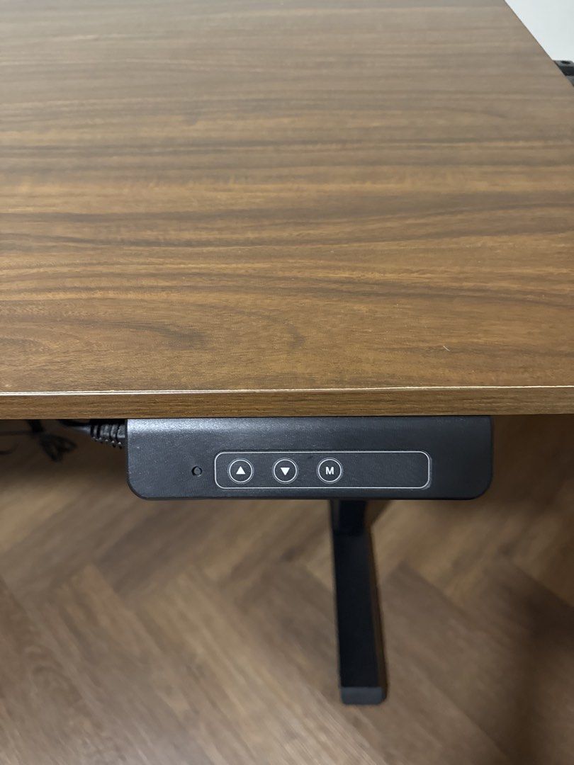 Computer Adjustable Table (Category: Tables & Sets) located in Singapore. Submitted by seesee21 (Listing ID 1467470480, Image 2). Description: Adjustable computer table With cable organiser teeth. Dimensions: Length - 120cm Depth - 60cm Dm only if interested. Self pick up or arrange for delivery. .