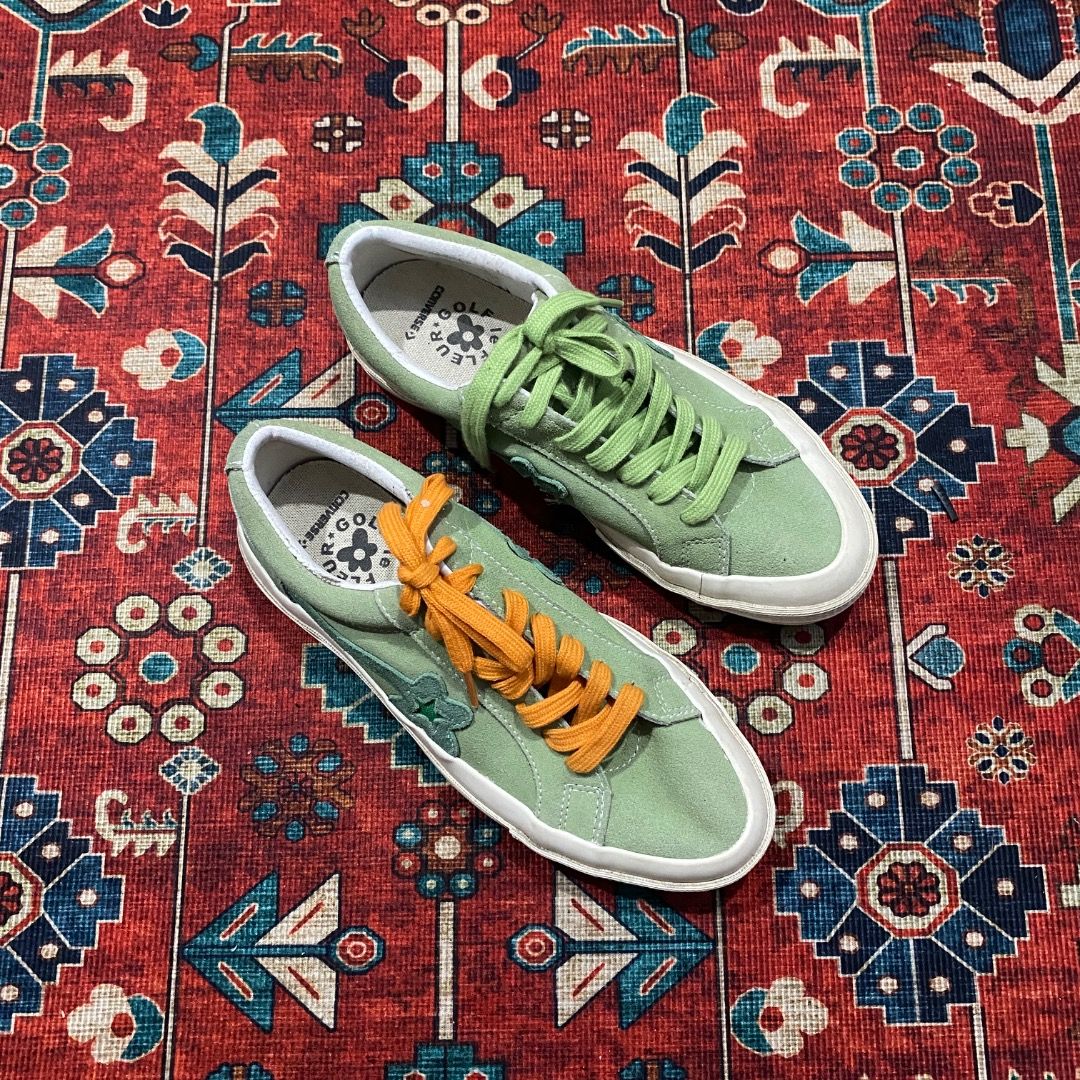 Converse Golf le Fleur 8US w - 39 (Category: Sneakers) located in Antipolo. Submitted by bentakahitanoano (Listing ID 1467499869, Image 2). Description: Still in good condition Size 8US womens - 39EU Size 6UK mens fit 7US mens Normal sign of usage.