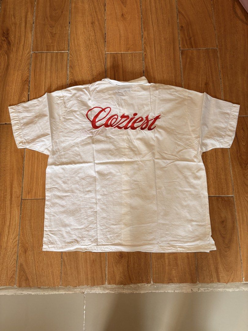 Coziest Button-Up Polo (Category: Shirts) located in Mandaluyong City. Submitted by boopiefinds (Listing ID 1467405057, Image 1). Description: Dimes: 25 length x 23 width.