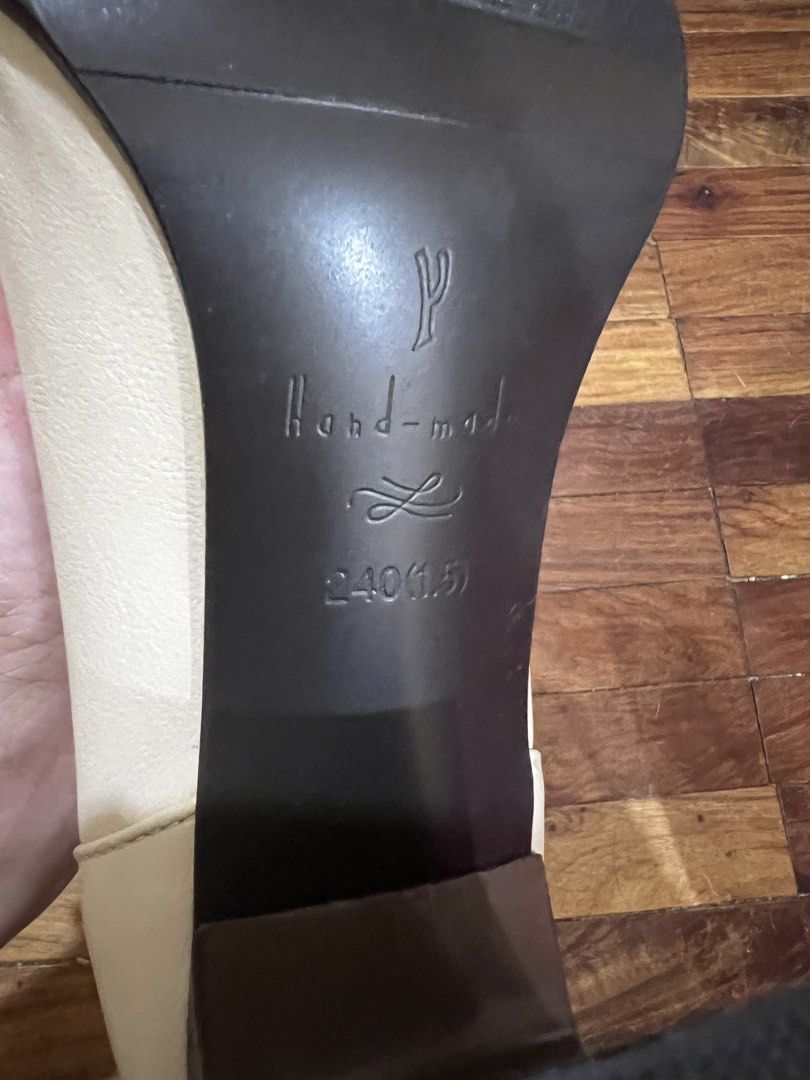 Cream Lace-Up Heeled Boots (Category: Boots) located in Paranaque City. Submitted by krcts (Listing ID 1467566027, Image 3). Description: PU leather Fits a 37 .