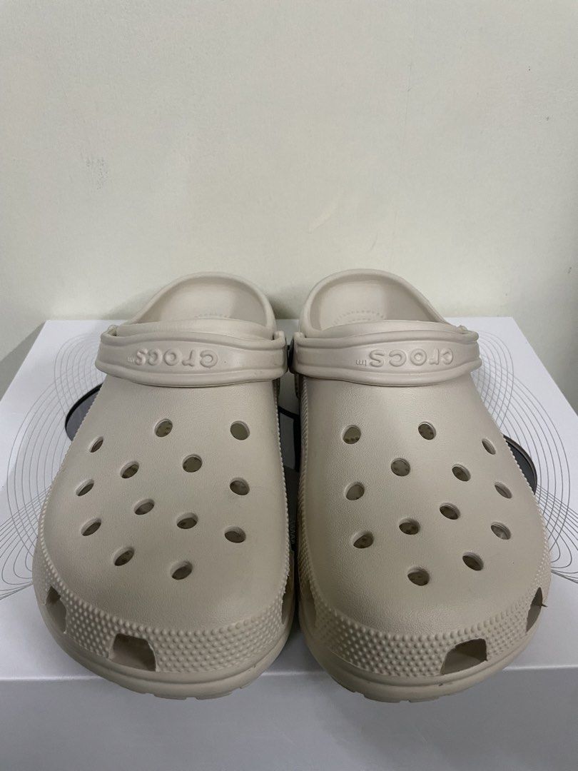 Crocs Classic Clog Cream M10 US11 (Category: Slippers & Slides) located in Quezon City. Submitted by drake0302 (Listing ID 1467475113, Image 2). Description: For sale: crocs classic clog cream M10 , fit US11 , used 1x , authentic.