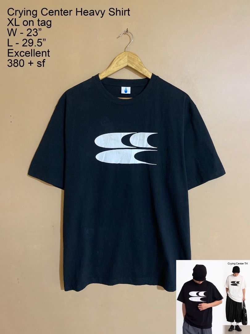 Crying Center Logo Heavy Shirt (Category: Tshirts & Polo Shirts ) located in Cadiz. Submitted by thespotcdz (Listing ID 1467396778, Image 1). Description: XL on tag Width 23" Length 29.5" Excellent condition.