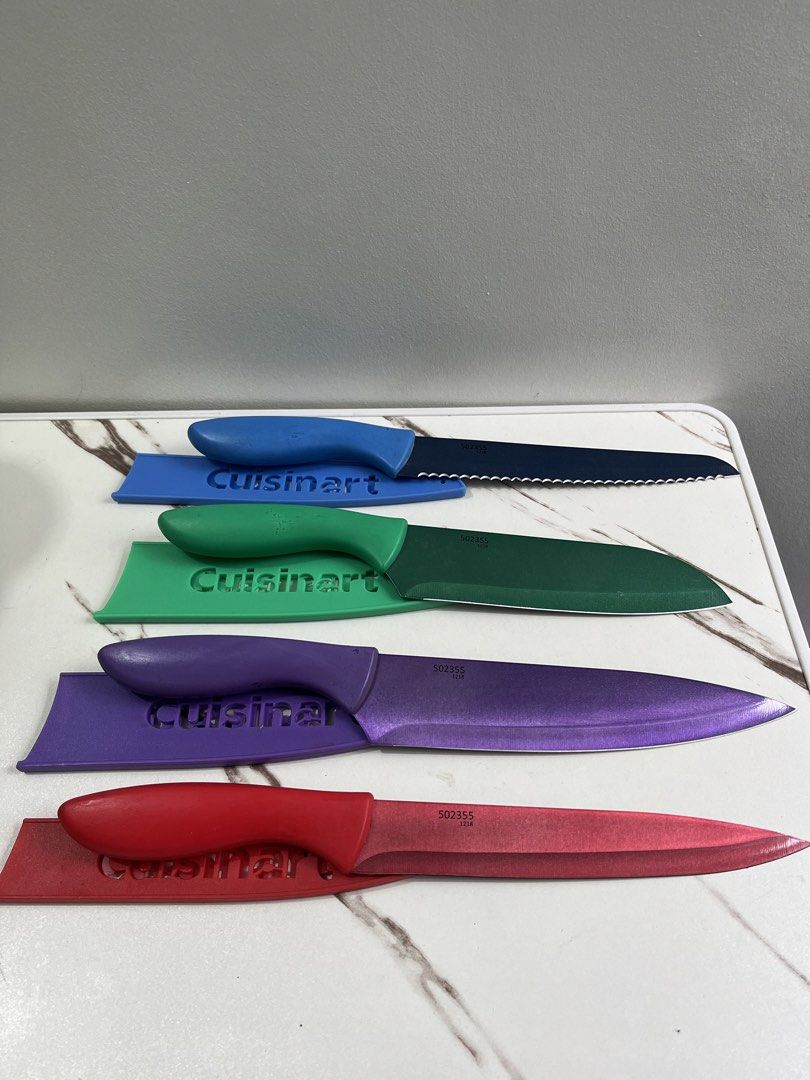 Cuisinart Color Knife Set (Category: Knives & Chopping Boards) located in Bacacay. Submitted by aiksgoods (Listing ID 1467421761, Image 1). Description: .