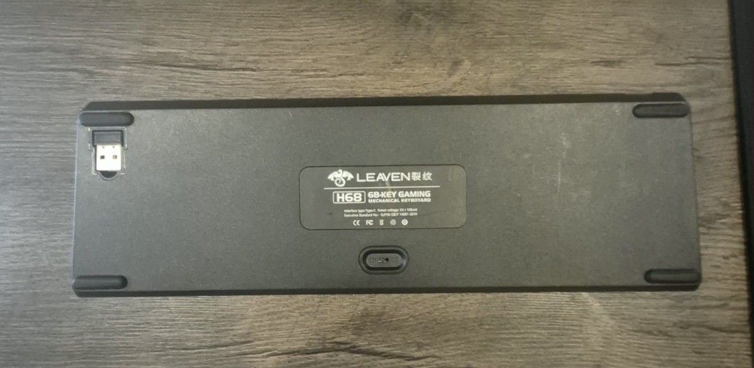 Custom Leaven68 Keyboard with Razer Keycaps (Category: Computer Keyboard) located in Caloocan City. Submitted by marcus15ph (Listing ID 1467410519, Image 2). Description: Selling my 65% keyboard for sale, Comes with Original Keycaps and Razer Keycaps.