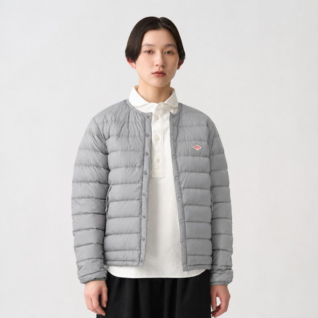 Danton Women's Crewneck Inner Down Jacket (Category: Coats, Jackets and Outerwear) located in Bulacan. Submitted by yakunimonkey (Listing ID 1467373016, Image 1). Description: Danton Women's Crewneck Inner Down Jacket Size 34 / Small-Medium 18.5x22.5 Excellent condition ₱1,280 +SF SJDM, Bulacan📍.