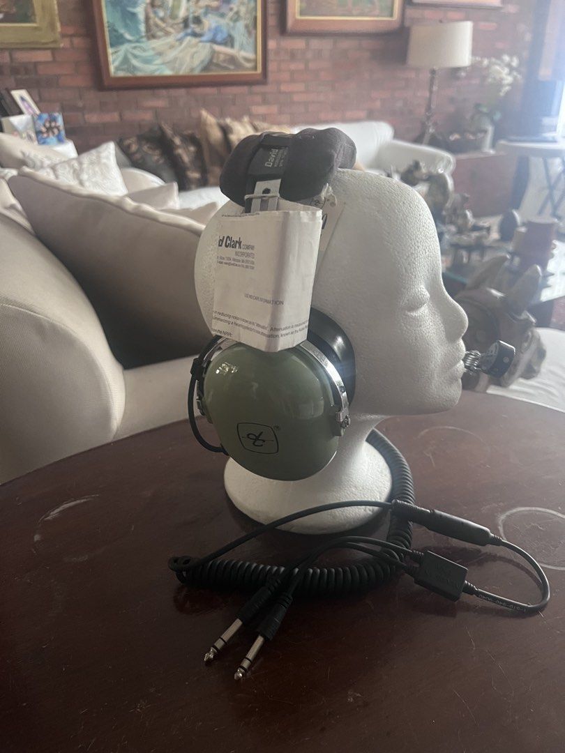 David Clark H10-66 Aviation Headset (Category: Headphones & Headsets) located in Quezon City. Submitted by igi_88 (Listing ID 1467365009, Image 1). Description: - David clark h10-66 Low and high impedance Single plug for chopper can also be used for cessna 150,152,172 if used with dual plug adaptor Brand new W/o box 21k Add 3k for dual plug adaptor Qc commonwealth meetup 09178885847.