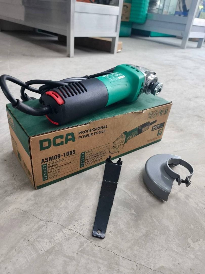 DCA ANGLE GRINDER ASM09-100S 800w (Category: Everything Else Others) located in Manila. Submitted by 09171479278_elsie. (Listing ID 1467457684, Image 1). Description: DCA ANGLE GRINDER ASM09-100S 800w.