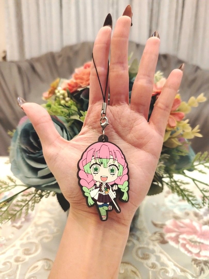 Demon Slayer Mitsuri Kanroji Rubber Keychain (Category: Character Goods) located in San Fernando. Submitted by jpmarketplace2023 (Listing ID 1467502965, Image 3). Description: 💚 All items are authentic from Japan. 💛 MOP: GCash (❌️ GCash Protect) 🩵 MOD: LBC only (❌️ S. Checkout, COD, COP) 💙 Meet-up: Vista Mall, San Fernando, Pampanga 💜 All items are on-hand. 🧡 First to pay gets the item first. ❤️ Breakable items are packed with care and caut