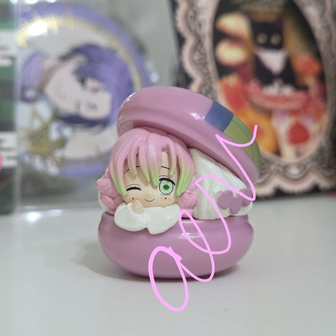 Demon Slayer Mitsuri Macaron Gashapon (Category: Figurines & Statues) located in Paranaque City. Submitted by aerithblooms (Listing ID 1467548022, Image 1). Description: .