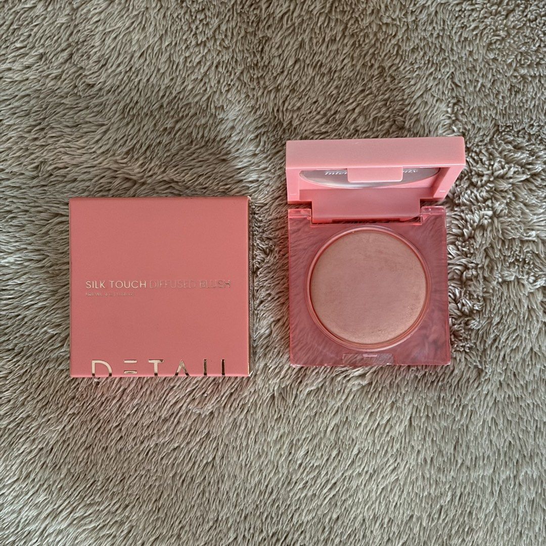 Detail Cosmetics Silk Touch Diffused Blush (Category: Makeup) located in San Juan City. Submitted by _ands_ (Listing ID 1467457631, Image 1). Description: - Shade: Sistine - Practically full amount of product remaining ❗️Flaw: broken packaging .