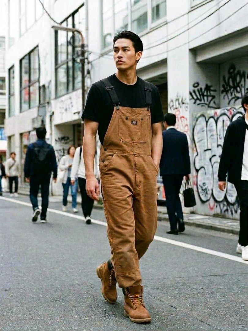 Dickies Overall (Category: Sets & Coordinates) located in Daraga. Submitted by cariboy_1125 (Listing ID 1467542160, Image 1). Description: 34-36 x 58 via tape measure Issue: distressed hem/small hole.