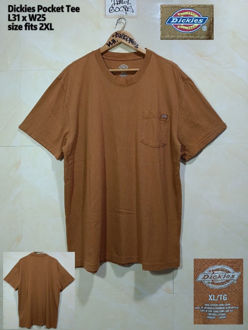 dickies pocket tee (Category: Tshirts & Polo Shirts ) located in Talisay. Submitted by burdagz13 (Listing ID 1467599695, Image 1). Description: condition: good as new colorrate: 10-10 issue: none 💸 First pay basis only 🚀 J&T shipping nationwide (doortodoor).