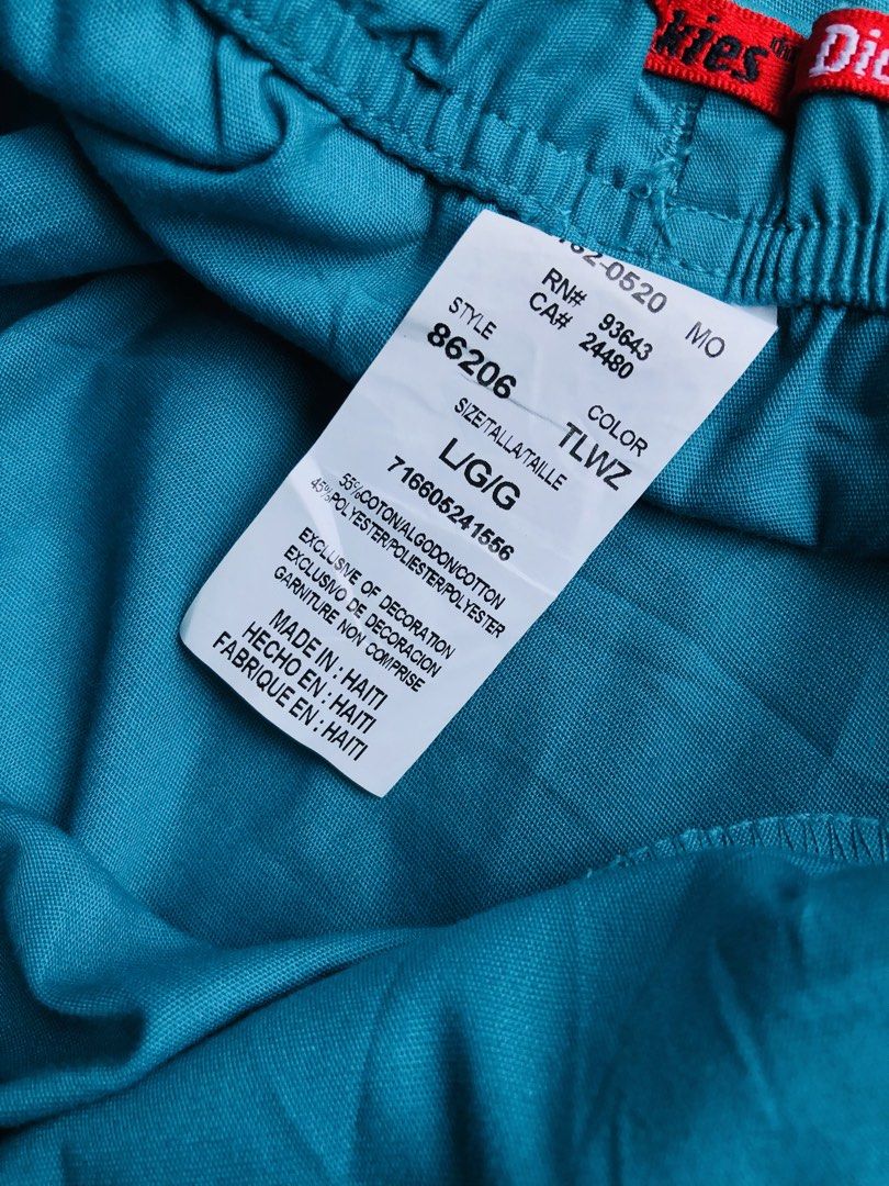 Dickies Woven Pants With Hangtag (Category: Jeans) located in Angeles City. Submitted by wwdrip (Listing ID 1467509508, Image 3). Description: DICKIES WOVEN PANTS WITH HANGTAG♻️ waist : 36-42 length : 42 leg open : 10.5 color rate : 9.8/10 | as new issue : no issue | check details ₱749.