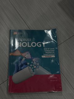 Discover Biology GCE O Level Science Workbooks 3rd Edition, Hobbies ...