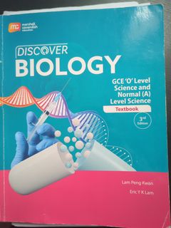 Discover Biology GCE O Level Science Workbooks 3rd Edition, Hobbies ...