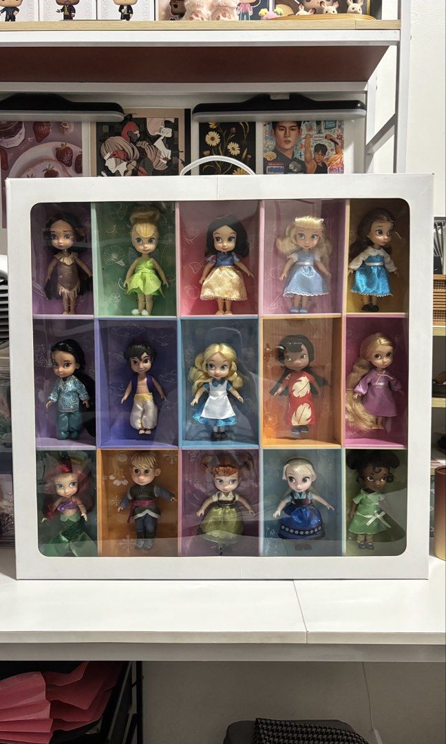 Disney Animators' Collection Special Edition (Category: Designer & Blind Box Toys) located in Caloocan City. Submitted by cliffgarcia (Listing ID 1467510059, Image 1). Description: Disney Store ANIMATORS Collection Princess MINI DOLL SET 15 Figure NEW from JPN - Negotiable! NRFB. Hindi lang perfect condition yung box. 📍Location: North Caloocan, Amparo 💳 Mode of Payment: GCash (payment-first basis) ⚡️ Priority given to buyers within Metro Manila