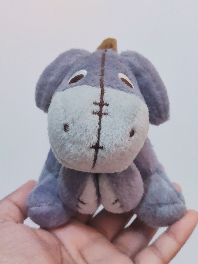 Disney Eeyore small Plushie (Category: Plushies & Soft Toys) located in Antipolo. Submitted by bhabiegraciefashionlab (Listing ID 1467500710, Image 1). Description: ✨ Disney Eeyore small Plushie 🇯🇵Authentic From Japan 🔖Like New 📸Actual Photos posted, what you see is what you'll get 😍Perfect for Disney /Winnie the Pooh Fans and Collectors or for gifting 💸MOP 👉🏻Gcash /Maribank/GoTyme 🚚MOD 👉🏻J&T / Lalamove ❌NO FREE Sf (sf is paid by the b
