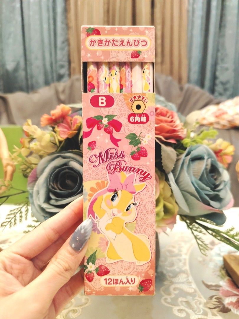 Disney Miss Bunny Pencil Set (Category: Stationery & School Supplies) located in San Fernando. Submitted by jpmarketplace2023 (Listing ID 1467521962, Image 1). Description: 💚 All items are authentic from Japan. 💛 MOP: GCash (❌️ GCash Protect) 🩵 MOD: LBC only (❌️ S. Checkout, COD, COP) 💙 Meet-up: Vista Mall, San Fernando, Pampanga 💜 All items are on-hand. 🧡 First to pay gets the item first. ❤️ Breakable items are packed with care and caution