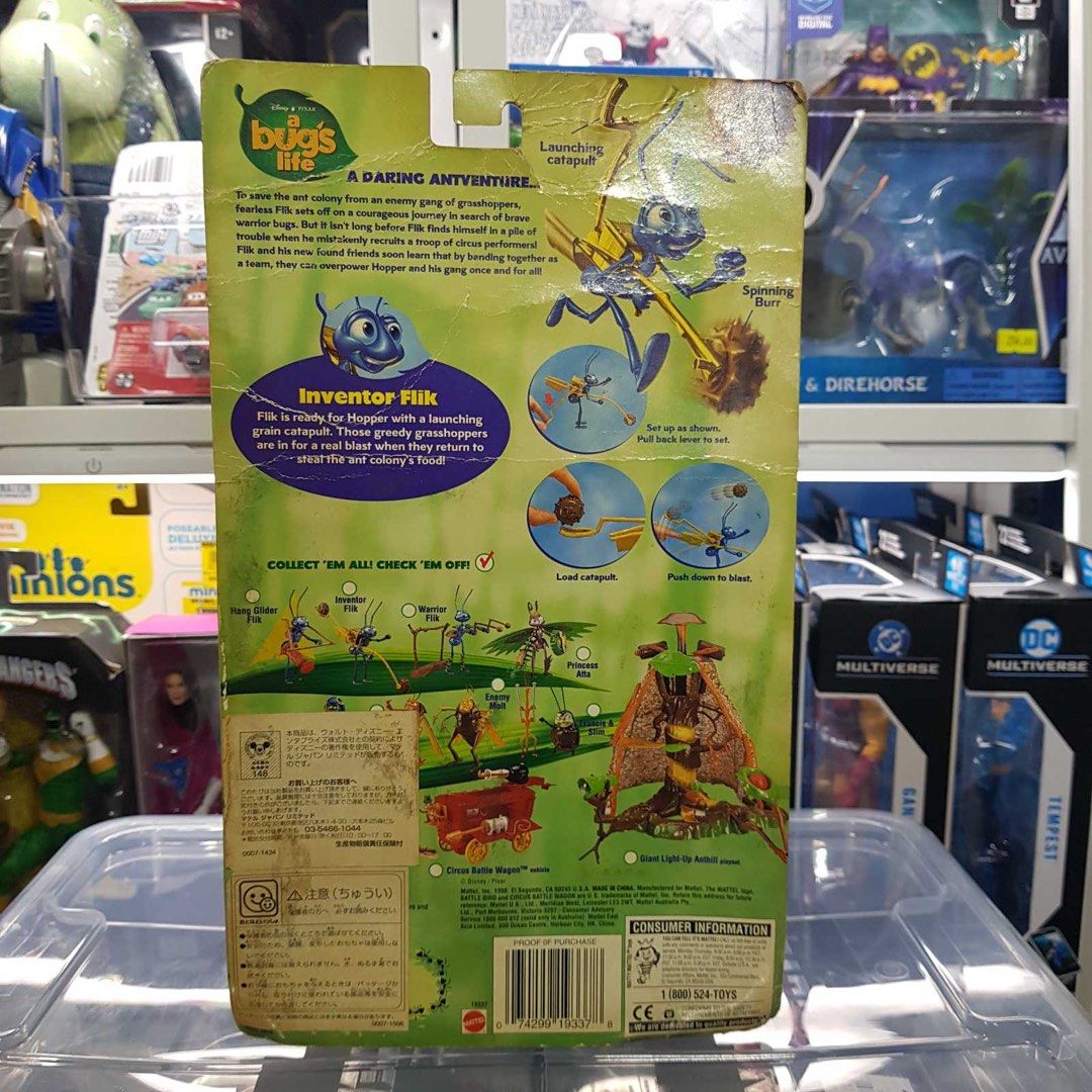 Disney Pixar A Bugs Life INVENTOR FLIK (Category: Figurines & Statues) located in Quezon City. Submitted by treshermanasonlineshoppe (Listing ID 1467541938, Image 3). Description: 📌 Please Read Before Messaging: I appreciate serious buyers only. ❗ No lowballers – prices are already reasonable. ❗ No excessive questions – if you’re not ready to buy, please don’t waste time. ❗ All photos are posted – kindly refrain from asking for more. ❗️ Pass sa 