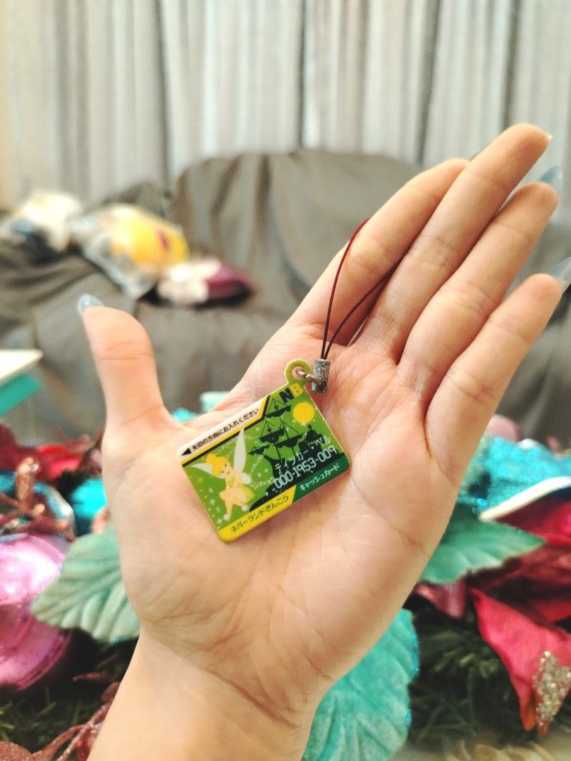 Disney Tinker Bell Keychain Charm (Category: Character Goods) located in San Fernando. Submitted by jpmarketplace2023 (Listing ID 1467516144, Image 3). Description: 💚 All items are authentic from Japan. 💛 MOP: GCash (❌️ GCash Protect) 🩵 MOD: LBC only (❌️ S. Checkout, COD, COP) 💙 Meet-up: Vista Mall, San Fernando, Pampanga 💜 All items are on-hand. 🧡 First to pay gets the item first. ❤️ Breakable items are packed with care and caution. Seller