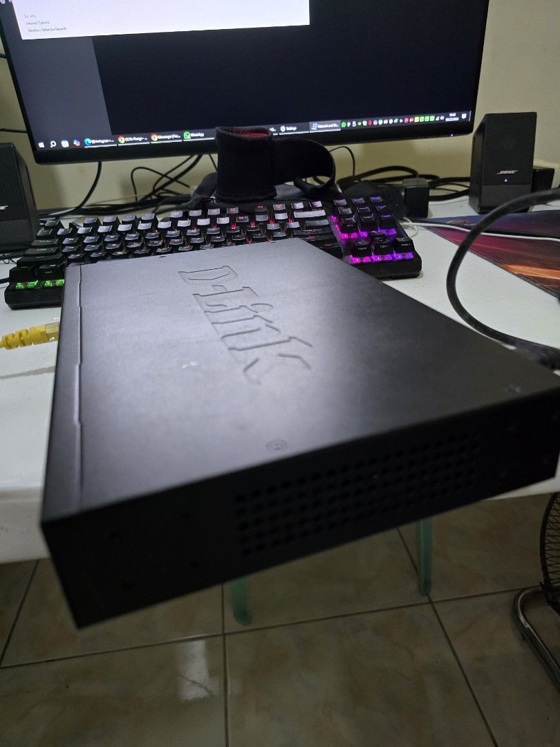 D-Link DGS-1024D 24-Port Gigabit Switch (Category: Networking) located in Bacolod City. Submitted by shopster.bcd (Listing ID 1467571202, Image 3). Description: D-Link DGS-1024D 24-port gigabit switch. Computer detects it but havent tested for data transferring. Negotiable without box.