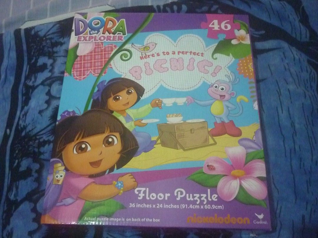 Dora Floor Puzzle (Category: Board Games & Puzzles) located in Cainta. Submitted by oreo_cat01 (Listing ID 1467427147, Image 1). Description: .