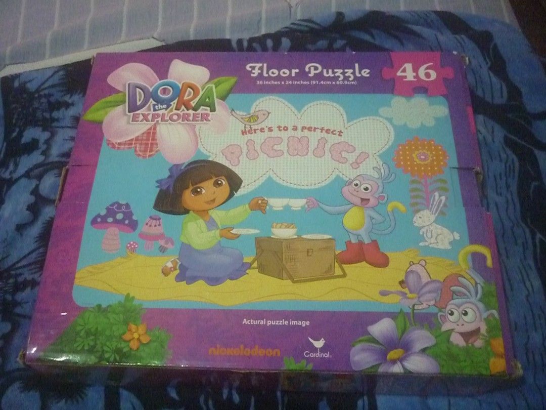 Dora Floor Puzzle (Category: Board Games & Puzzles) located in Cainta. Submitted by oreo_cat01 (Listing ID 1467427147, Image 2). Description: .