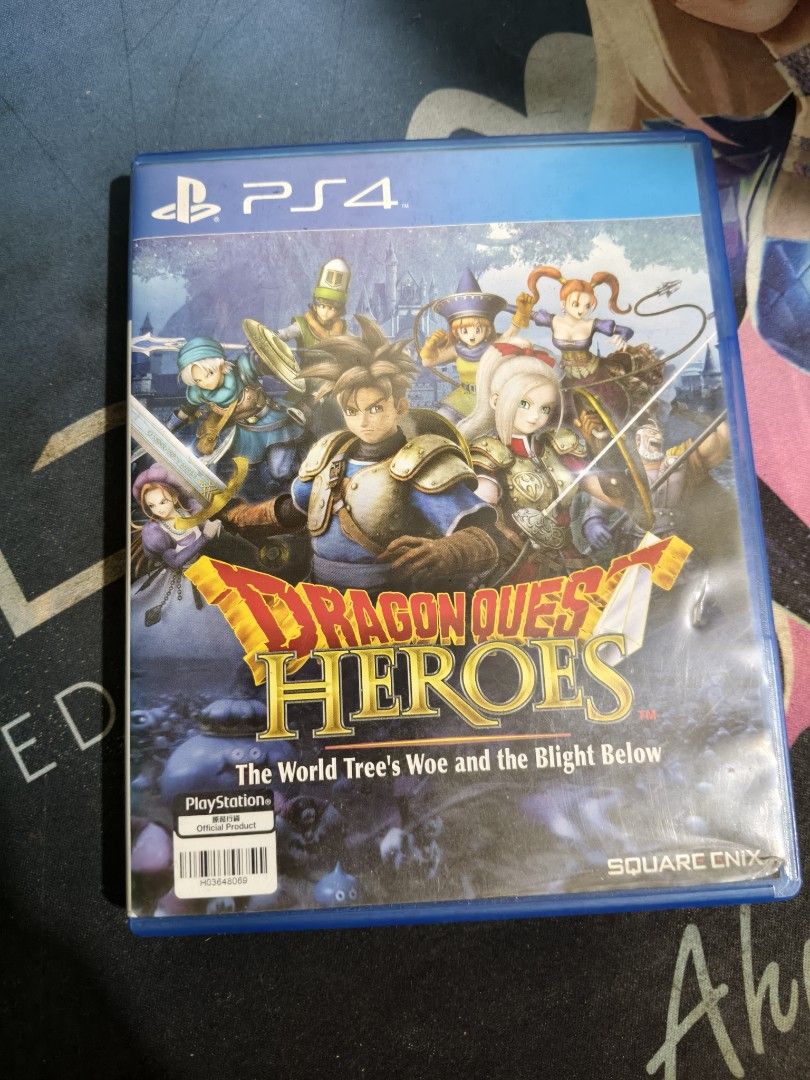 Dragon quest heroes (Category: PlayStation) located in Kalibo. Submitted by randomclutererrrrrr (Listing ID 1467445251, Image 1). Description: no issue finished the game mop: gcash mod: lbc cop or jnt loc: kalibo Aklan.