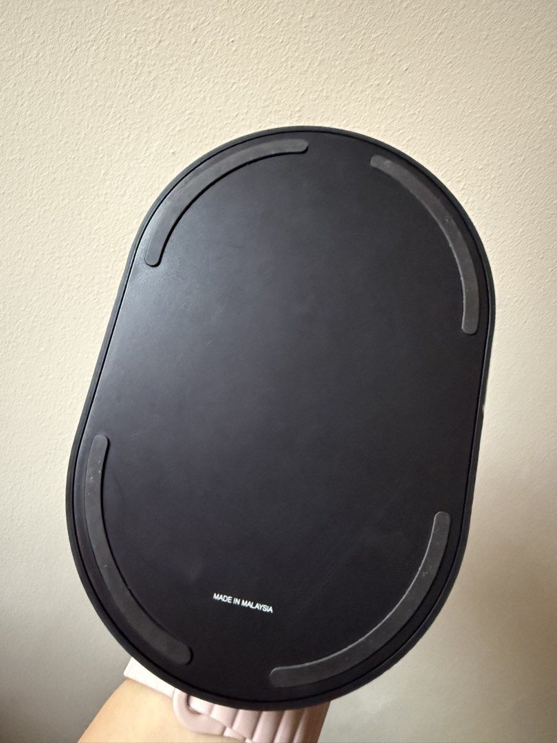 Dyson Airstrait Display Stand (Category: Home Improvement Tools & Accessories) located in Mandaluyong City. Submitted by hannaisdecluttering (Listing ID 1467242050, Image 3). Description: - Official Dyson-designed display stand exclusively for the Airstrait straightener - Sleek blue and black finish that perfectly matches your device - Built from over 50% recycled materials for a lightweight yet sturdy design - Keeps your bathroom counter neat, o