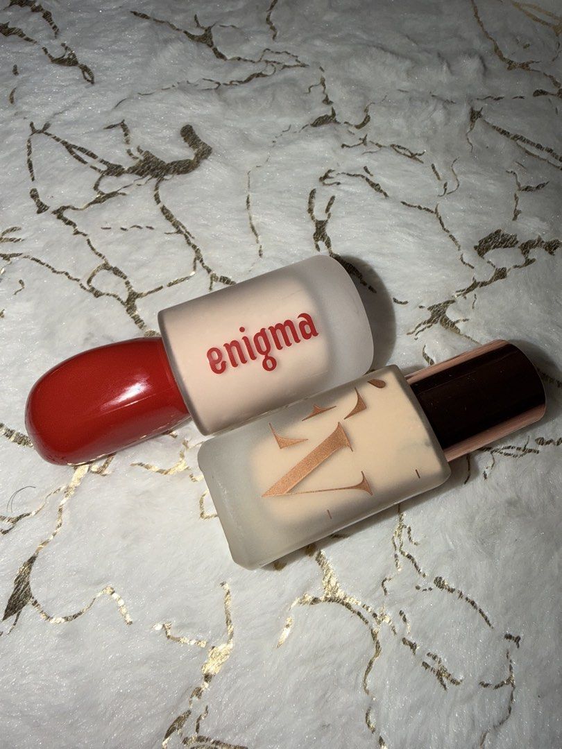 Enigma Foundation and Teviant Cosmetics Foundation Set (Category: Makeup) located in Manila. Submitted by avyavyavyavyavy (Listing ID 1467404955, Image 1). Description: Used 3-5 times RFS: not my shade match enigma (porcelain): ₱350 teviant (eggshell) : ₱400 no box 📍Rizal.