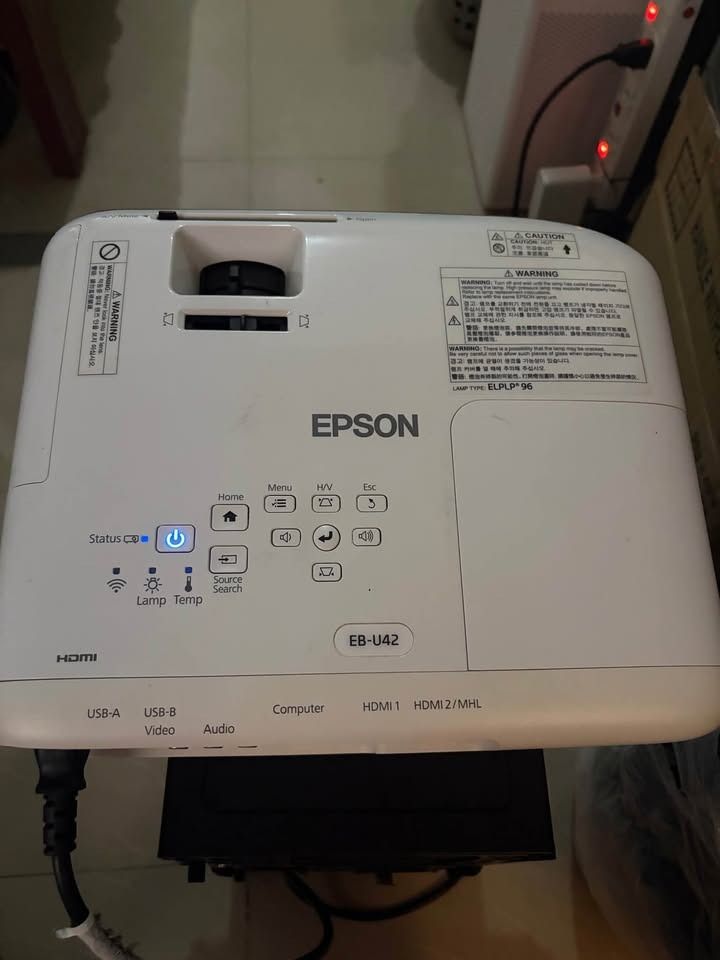 Epson EB-U42 WUXGA 3LCD Projector (Category: Projectors) located in Cavite. Submitted by ._william (Listing ID 1467400464, Image 1). Description: For sale only 25k negotiable Epson EB-U42 Projector No issue No box No remote Lamp Hours 65H Ginamit lang for presentation and movies Pickup only for testing purpose Bulihan silang cavite location .